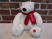 NEW CoCa Cola Plush 10" Polar Bear