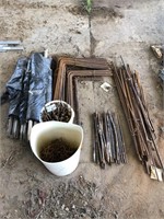 Assorted Rebar, Stakes & Miscellaneous
