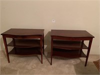 2 End Tables by  Mersman