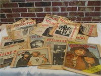 Large Lot of Country Hotline News - Vintage