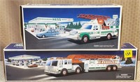 1994 & 2000 Hess Trucks Lot