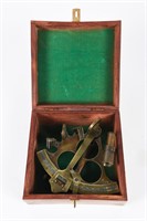 KELVIN AND HUGHES BOXED SEXTANT