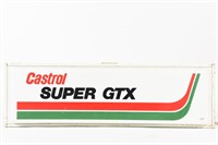 CASTROL SUPER GTX BACK LITE SIGN