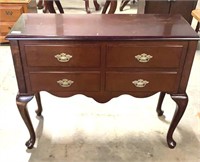 Mahogany Queen Ann Blanket  Chest