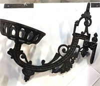 Cast Iron Wall Holder for oil lamps