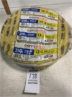 12-2 NM-B Yellow Electrical Wire