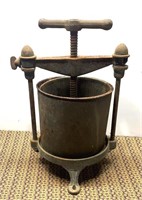 Hard to find Early Griswold Fruit press marked on