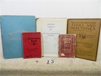 Tray lot of vintage catalogues & references: