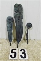3 – Rare, scissor maker’s casting forms for