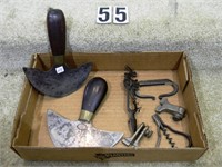 Tray assorted tools: 2 – Osborne, Newark, NJ.,