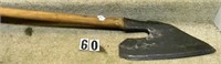 Double-struck, hand wrought Pa. “goosewing” axe