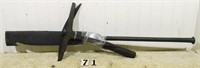 3pc. hand wrought slating tool set: early large