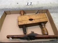 2 – Edge tools: unsigned, wooden “witchet”