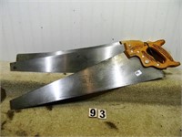 3 – Modern 26” handsaws, Vg: Disston: #D23-8pt.;