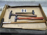 4 – Various hammers: A.R. Robertson, Boston,