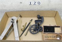 Tray lot assorted tools & primitives: “noise