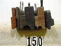 5 – Assorted wooden molding planes: