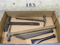 Tray lot assorted “water-man’s” tools: 2 –