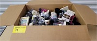 Box Lot of Miscellaneous Hair Scrunchies & more