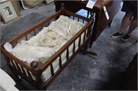 Antique Baby Bed/Rocker