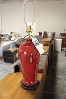 Table Lamp - Red