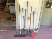 Garden Tools- Sledge Hammer, Rakes, Hoes, Etc.