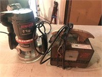 Craftsman 1-1/2 hp Router and Battery Charger