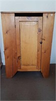 EARLY CANADIANA PINE CUPBOARD