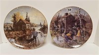 2 KEIRSTEAD COLLECTOR PLATES