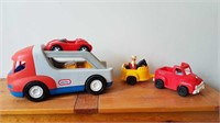 FISHER PRICE & LITTLE TYKES CARS + FIGURES