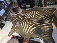 Zebra Rug 8'1" x 5'4"