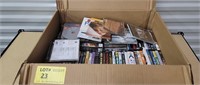 Box lot of miscellaneous CD's & DVDs