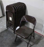 **HUDSON, WI** (10) Metal Folding Chairs