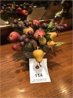 Fruit bowl decorative centerpiece