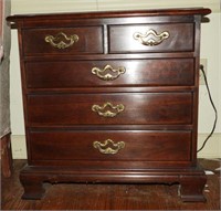 Thomasville Solid Cherry four drawer end table