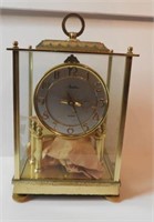 Kaiser 400 Day brass anniversary clock 7” x 5"x9"