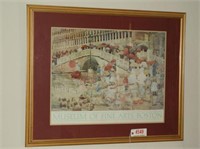 Framed Museum of Fine Arts, Boston poster