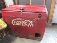 ANTIQUE COCA COLA COOLER