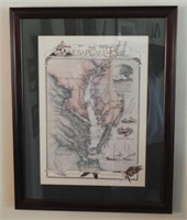 “The Chesapeake Bay” framed print by Ann Sader