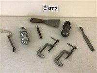 CLAMPS, 2" BALL HITCH, 1 7/8 BALL HITCH, TACK