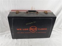 Rca Serviceman's Case Full Of Vintage Tubes