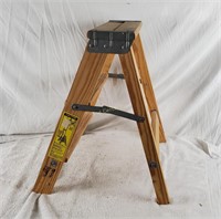 2 Ft. Tall Wooden Step Stool