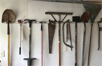 Wall of Yard Tools