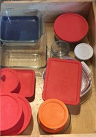 Pyrex Baking Dishes, Pampered Chef etc