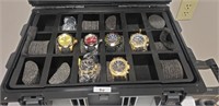 6 Invicta Watches, Case holds up to 50 watches