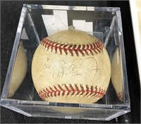 Cal Ripken Jr 270th Home Run Baseball Signed, w/