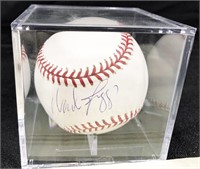 Wade Boggs Baseball Autographed w/