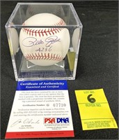 Pete Rose Baseball Autographed w/