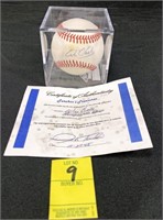 Will Clark Baseball Autographed w/