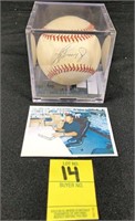 Ken Griffey Jr. Baseball Autographed w/